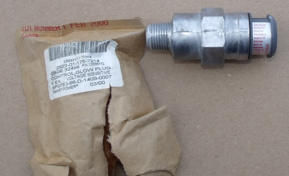 NEW GLOW PLUG CONTROLLER/MILITARY/HUMMER/HUMVEE/HMMWV/M998/M1038/AM