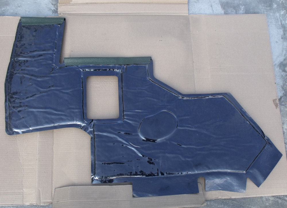 12339044 NEW TUNNEL INSULATION RUBBER MAT/MILITARY/HUMMER/M998/HMMWV